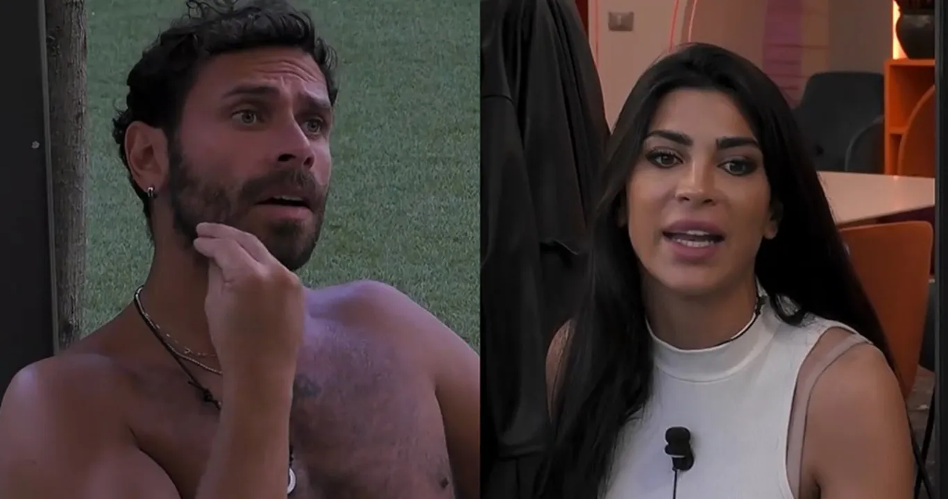 Grande Fratello: esplode la lite tra Domenico D’Alterio e Rasha Younes dopo l’uscita di Valentina Piscopo Grande Fratello: esplode la lite tra Domenico D’Alterio e Rasha Younes dopo l’uscita di Valentina Piscopo