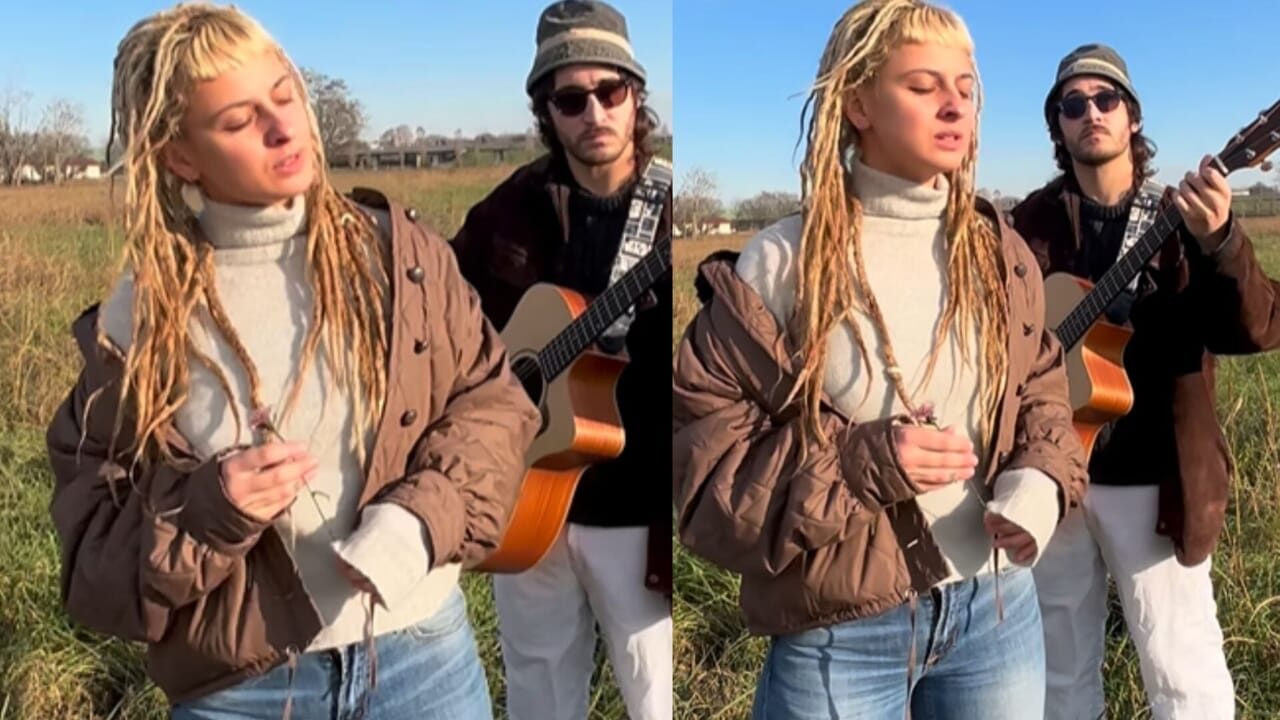 Camilla Ardenzi saluta la nonna Ornella Vanoni cantando Senza Fine