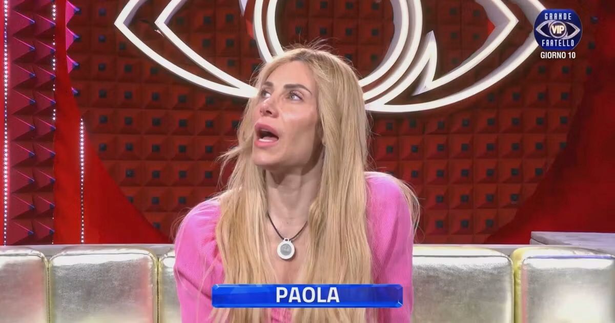GF Vip, sfogo choc di Paola Caruso: “Sono arrivata al limite”