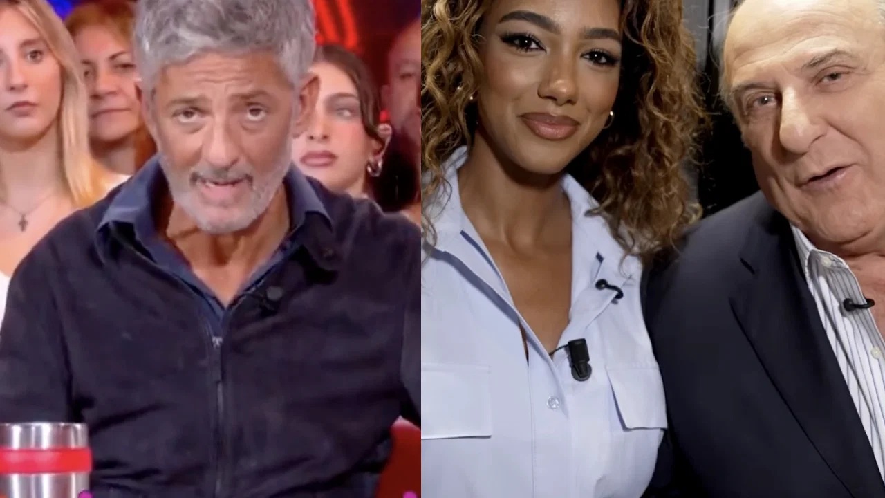 gerry scotti e samira lui rispondono a fiorello la gag con le catene da Tivvusia.it gerry scotti e samira lui rispondono a fiorello la gag con le catene
