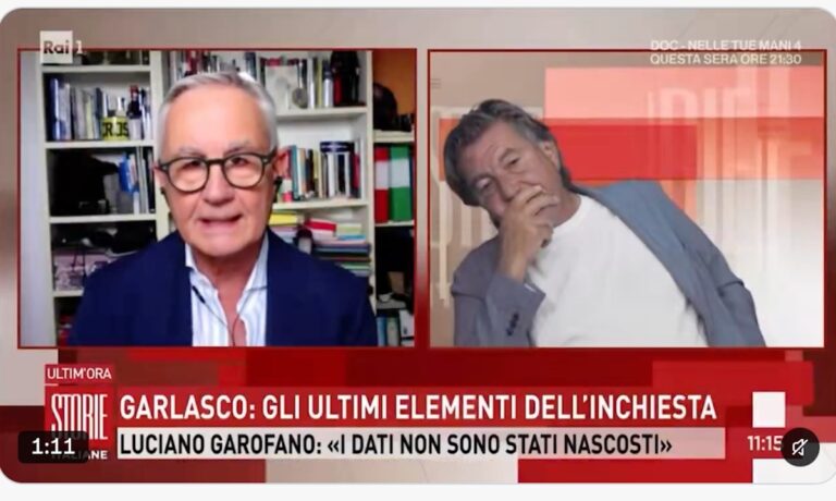 caso garlasco scontro in diretta tra garofano e de rensis interviene eleonora daniele da Tivvusia.it caso garlasco scontro in diretta tra garofano e de rensis interviene eleonora daniele